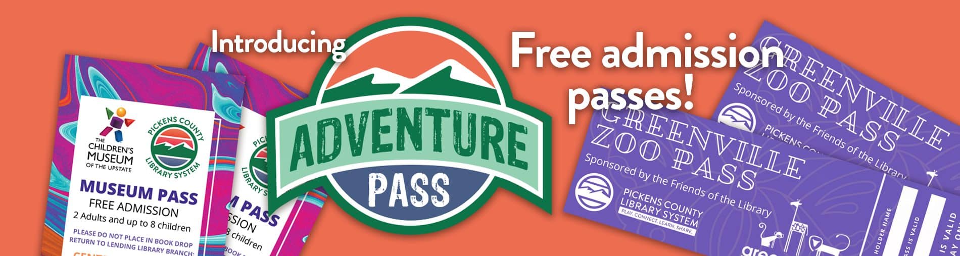 Adventure Pass Pickens County Library System